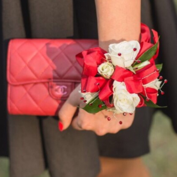 Chanel Petite Maroquinerie Red  pink small wallet - Picture 3 of 8